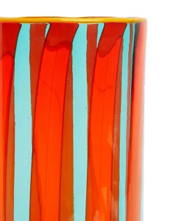 Torre VaseRed in Murano Glass