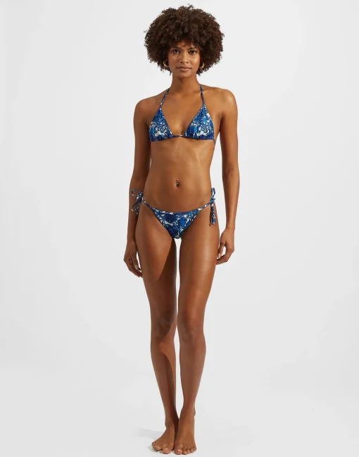 Triangle Bikini TopAnemone Small in Lycra