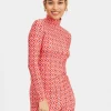 TurtleneckSugar Rush Red in Skinny Jersey