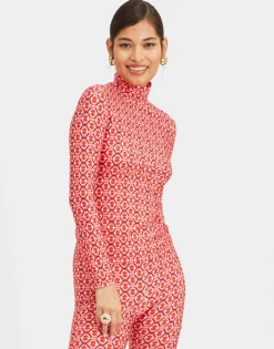 TurtleneckSugar Rush Red in Skinny Jersey