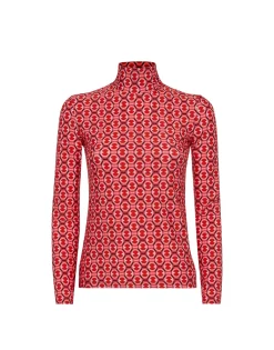 TurtleneckSugar Rush Red in Skinny Jersey